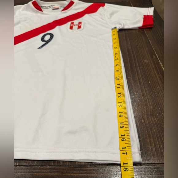 White and Red Men's Jersey - Picture 7 of 7